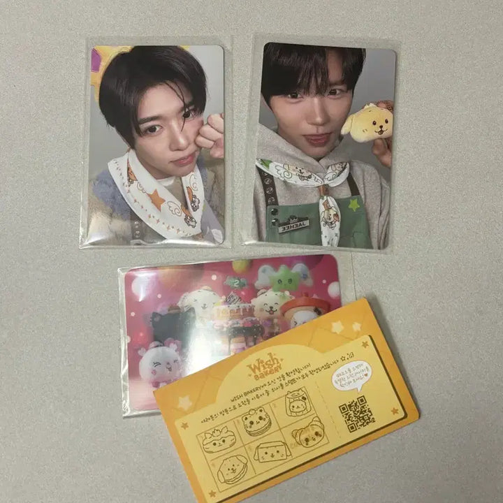 [BUNJANG] NCT WISH Bakery Bundle Set Photocard / 엔시티 위시 베이커리 팝업 7만원 포토카드 시온 재희 일괄