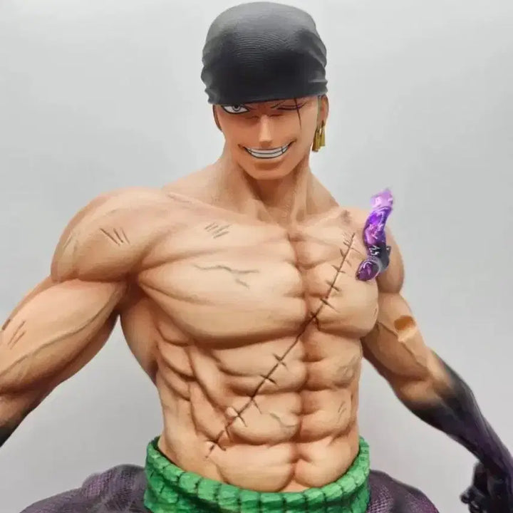 [BUNJANG] TH Zoro Black Premium Version One Piece Resin Figure / TH 조로 블랙 고급버전  원피스 레진 피규어[개봉양품]