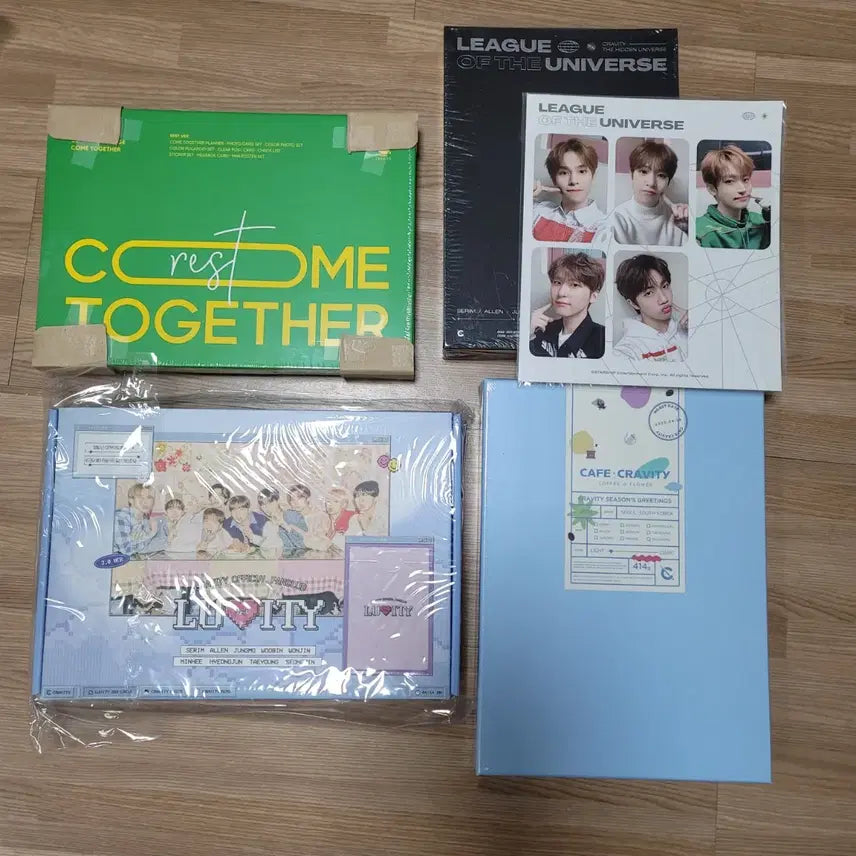 (미개봉일괄) 크래비티 포토북 디비디 러비티 키트 시즌그리팅