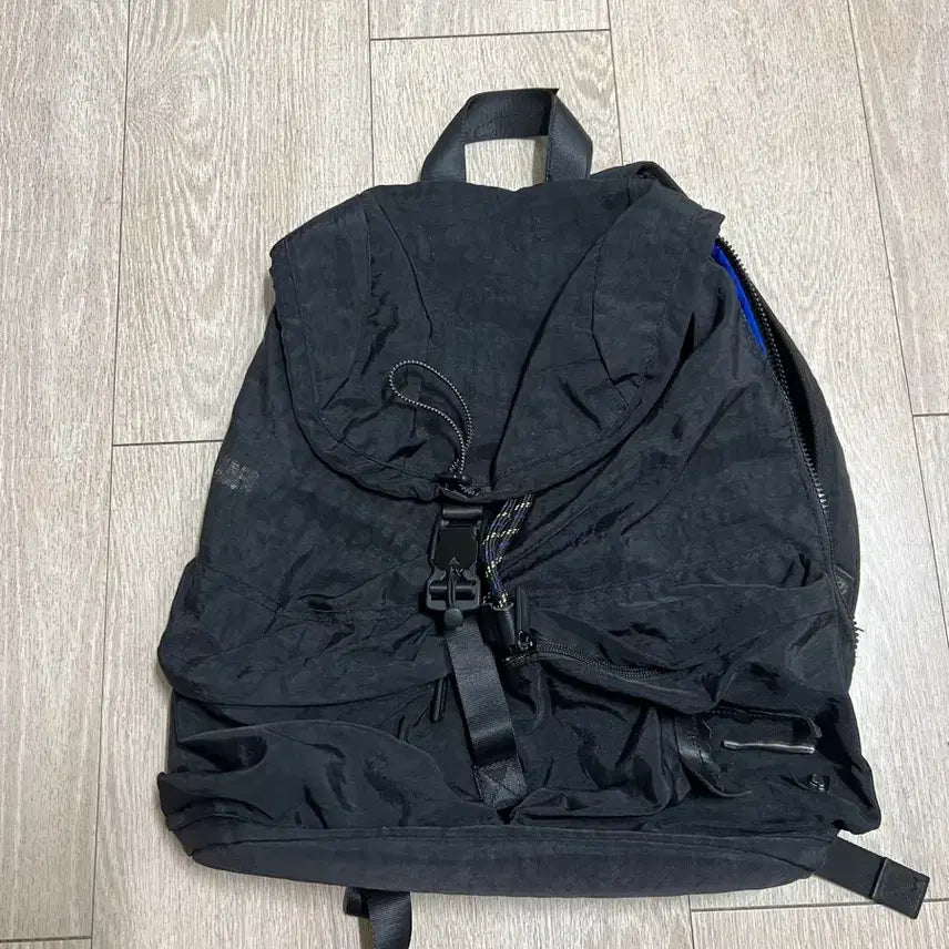 [BUNJANG] Ader Error Black Nylon Backpack / 아더에러 블랙 나일론 백팩