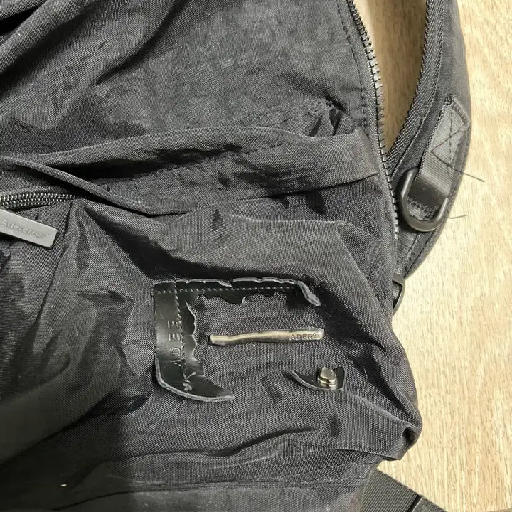 [BUNJANG] Ader Error Black Nylon Backpack / 아더에러 블랙 나일론 백팩