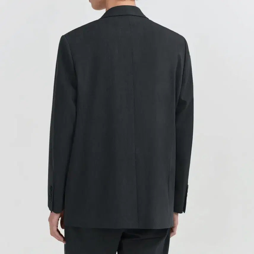 [BUNJANG] Musinsa Standard Relaxed Basic Blazer Charcoal Gray / 무신사 스탠다드 릴렉스드 베이식 블레이저 M 차콜 그레이 진회색