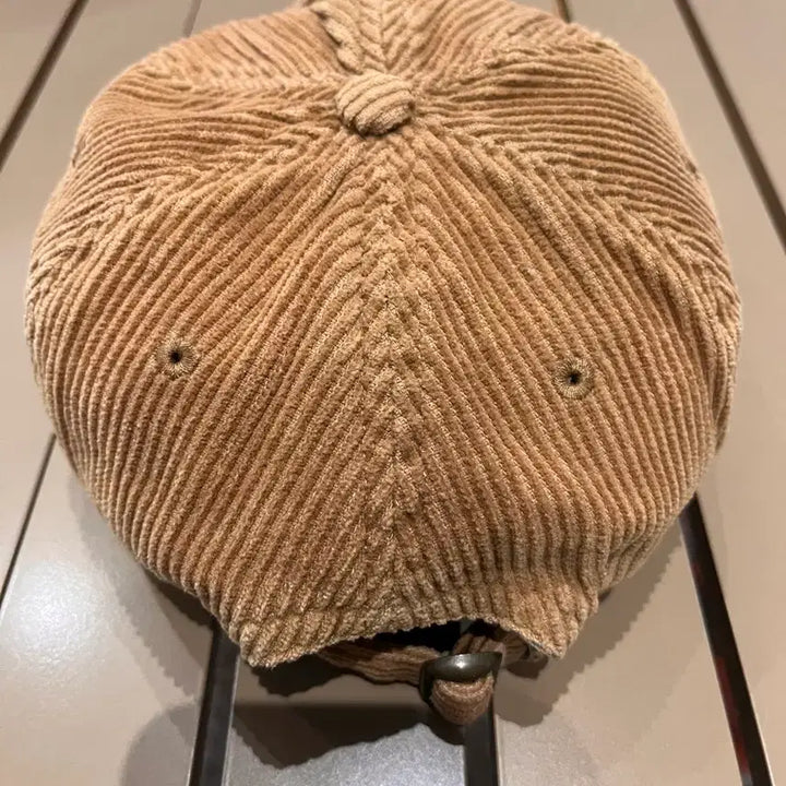 [BUNJANG] BARTONWEAR Corduroy Ball Cap Beige / 바튼웨어 코듀로이 볼캡 베이지
