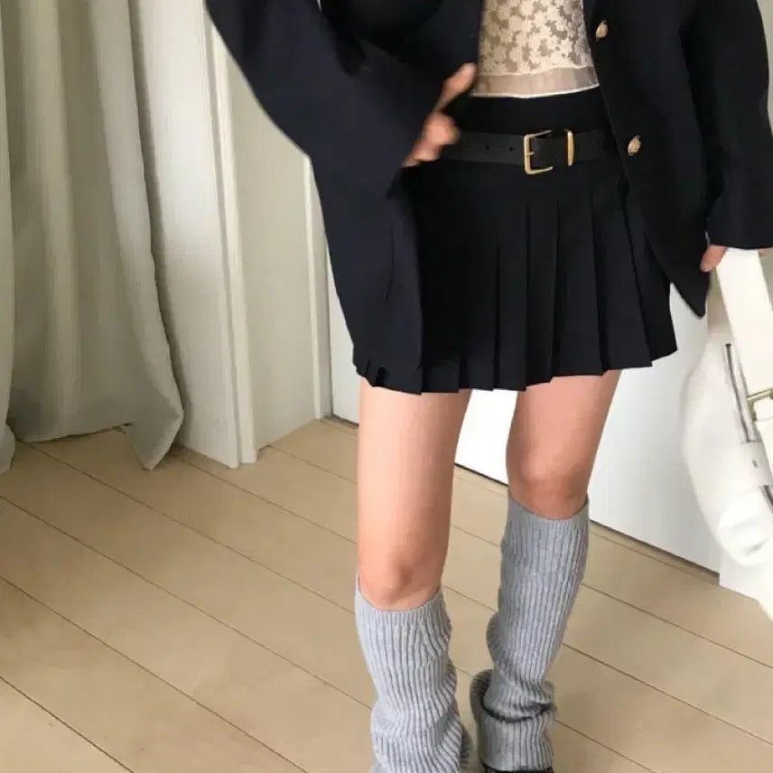 [BUNJANG] WEMAYO Navy Skirt / 위아 마요 스커트