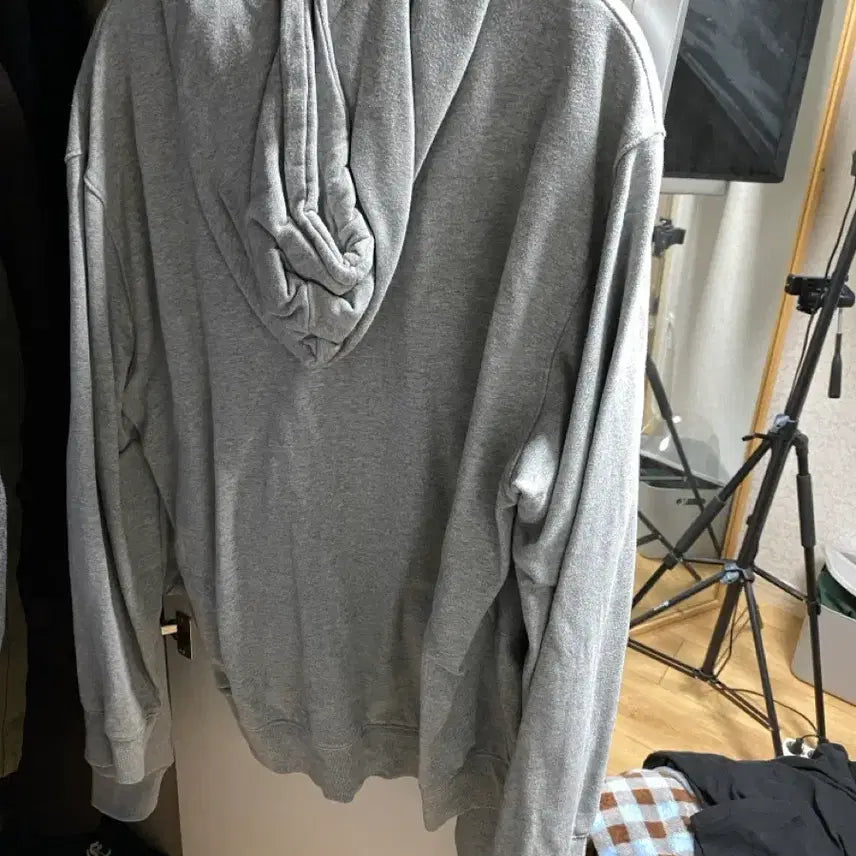[BUNJANG] Musinsa Standard Hoodie Gray L / 무신사스탠다드 후드집업 멜란지그레이 L