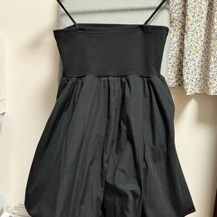 [BUNJANG] Pumpkin Dress / 블랙 끈나시 호박원피스 벌룬원피스 펌킨원피스