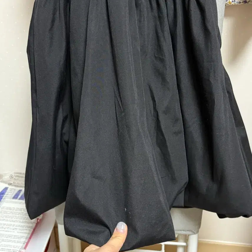 [BUNJANG] Pumpkin Dress / 블랙 끈나시 호박원피스 벌룬원피스 펌킨원피스