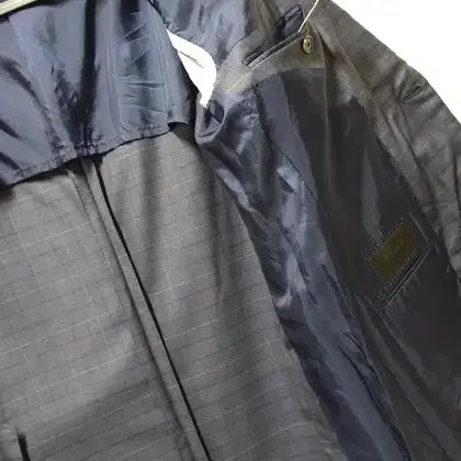 [BUNJANG] Time Homme Silk Blend Check Blazer / 타임옴므 TIME 모실크 체크 마이자켓 춘추용 택50