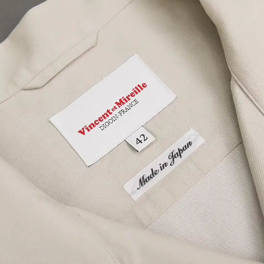 [BUNJANG] VINCENT ET MIREILLE Cotton Pique Work Jacket / VINCENT ET MIREILLE 코튼피케 커버올 워크자켓 42~105