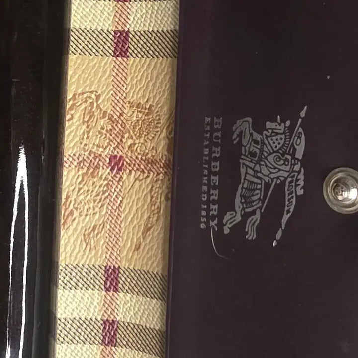 [BUNJANG] Burberry Check Long Wallet Full Set / 정품) 버버리 체크 장지갑 풀세트