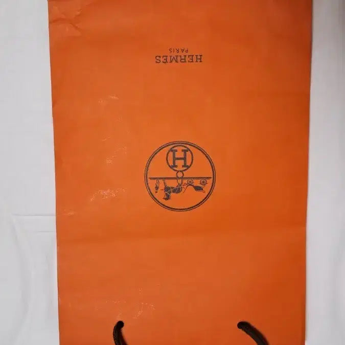[BUNJANG] Hermes Orange Shopping Bag / 에르메스 오렌지 쇼핑백