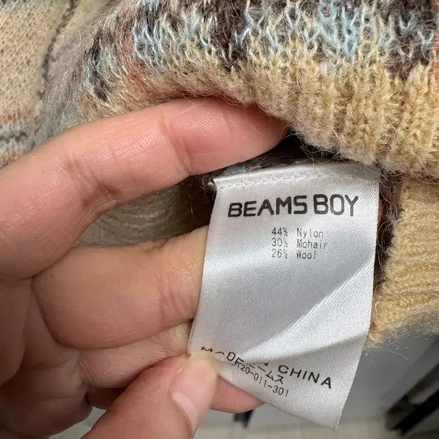 [BUNJANG] Beams Boy Fabric Cardigan / Beamsboy 빔즈 익스클루시브 패브릭 카디건