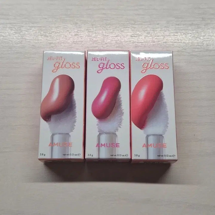[BUNJANG] Amuse Oat Vanilla & Peach Bear Tint / 미개봉) 어뮤즈 젤핏 글로스 틴트 글로즈 오트바닐라 베어걸 꿀복숭아