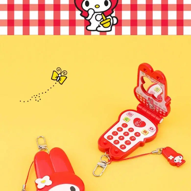 [BUNJANG] MyMelody Folder Phone Keyring / 마이멜로디 폴더폰키링