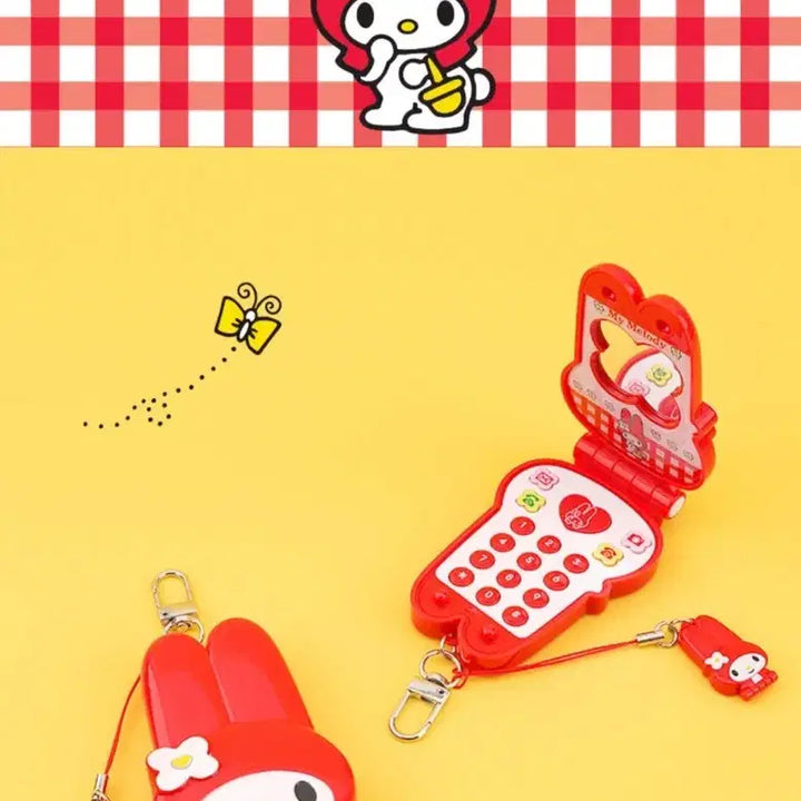 [BUNJANG] MyMelody Folder Phone Keyring / 마이멜로디 폴더폰키링