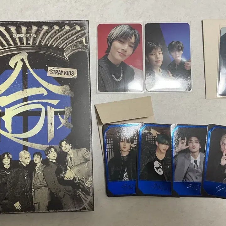 스키즈 합 한정반 개봉앨범