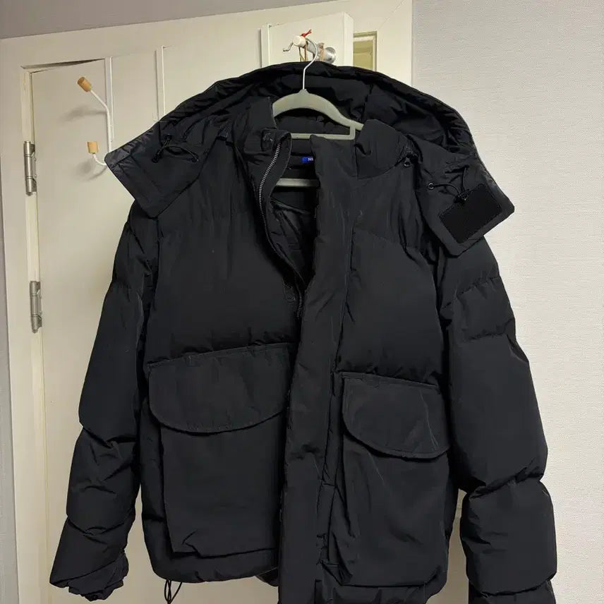 [BUNJANG] Naders Goose Down Detachable Hooded Jacket / 네이더스 구스다운 패딩 블랙 4사이즈