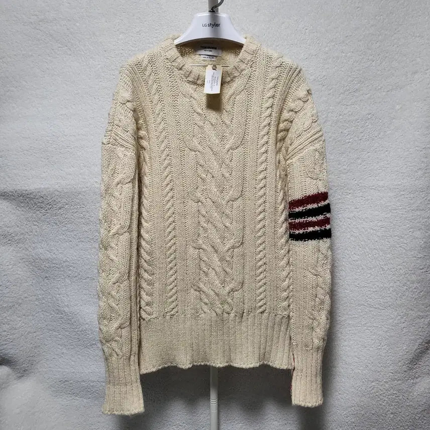 [BUNJANG] Thom Browne Donegal Aran Cable Knit Size 5 / [정품] 5 / 톰브라운 도네갈 아란케이블 니트