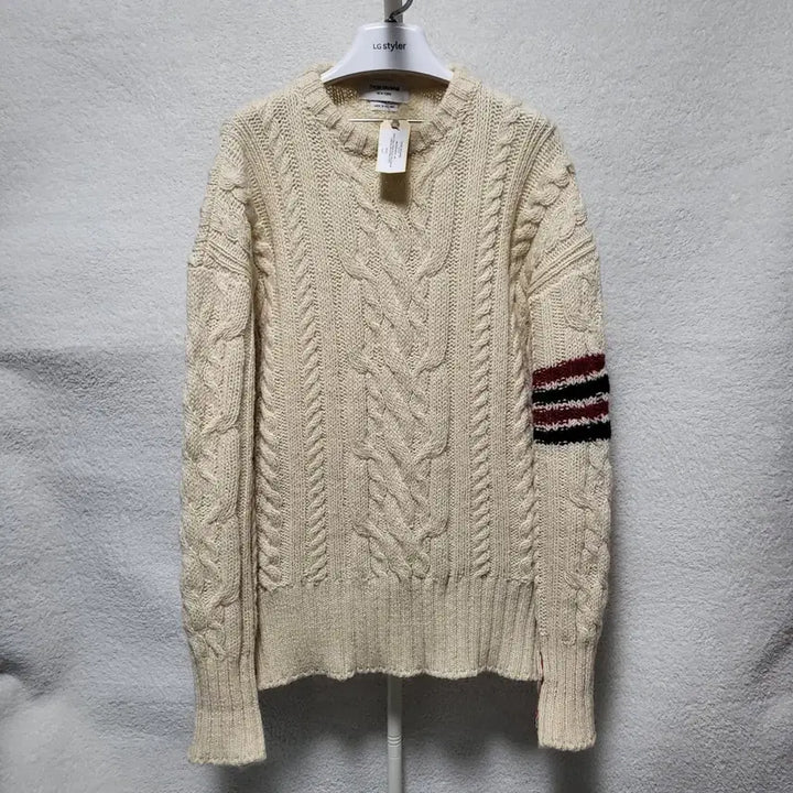 [BUNJANG] Thom Browne Donegal Aran Cable Knit Size 5 / [정품] 5 / 톰브라운 도네갈 아란케이블 니트