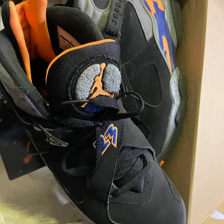 [BUNJANG] Air Jordan 8 Retro Aqua 255 Sneakers / 에어조던 8 레트로 아쿠아 255