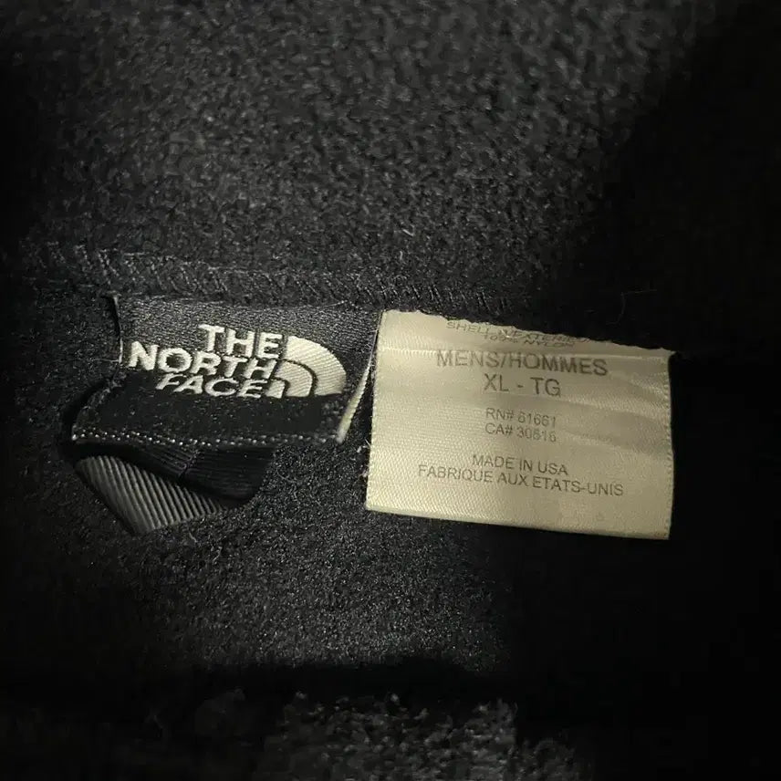 [BUNJANG] The North Face USA Made Black Fleece Jacket / 90s Usa made 노스페이스 블랙 플리스 xl