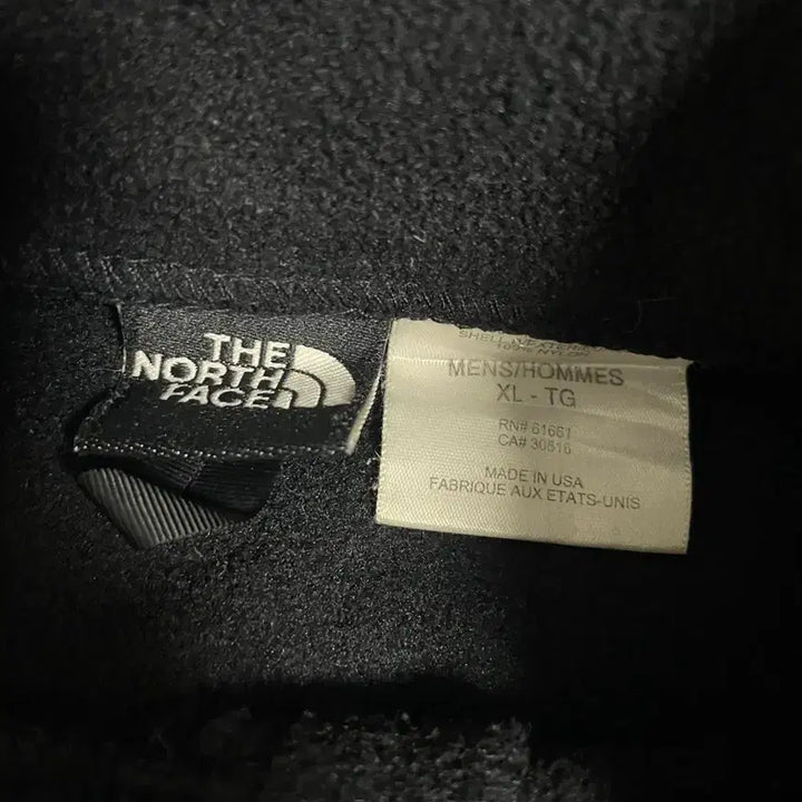 [BUNJANG] The North Face USA Made Black Fleece Jacket / 90s Usa made 노스페이스 블랙 플리스 xl