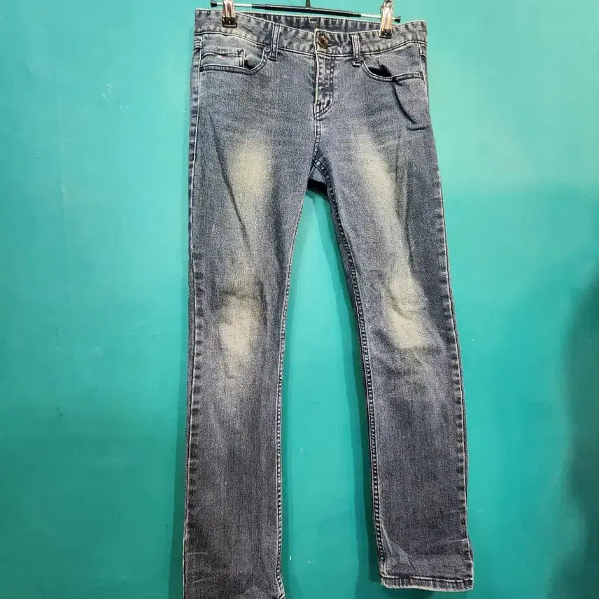 [BUNJANG] Tommy Hilfiger Y2K Women's Slim Fit Washed Jeans / 타미힐피거 y2k 여성 슬림핏 워싱청바지