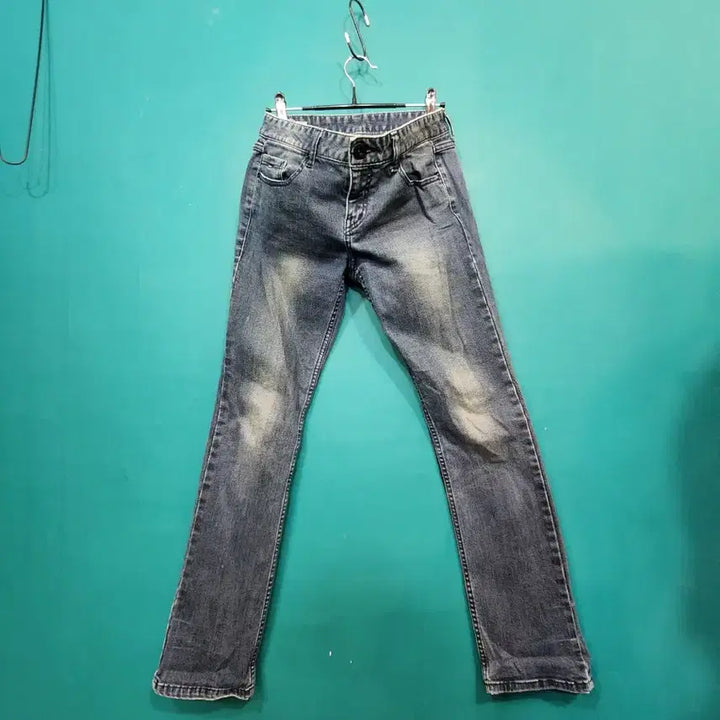 [BUNJANG] Tommy Hilfiger Y2K Women's Slim Fit Washed Jeans / 타미힐피거 y2k 여성 슬림핏 워싱청바지