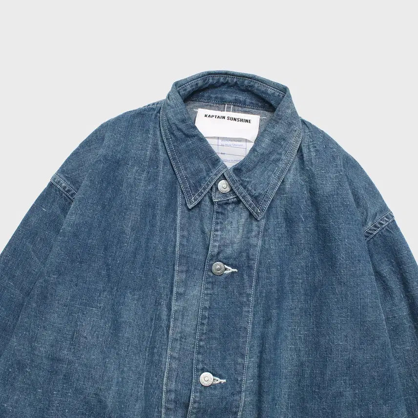 [BUNJANG] KAPTAIN SUNSHINE New Manual Denim Chore Jacket / KAPTAIN SUNSHINE x New Manual 캡틴선샤인 커버올