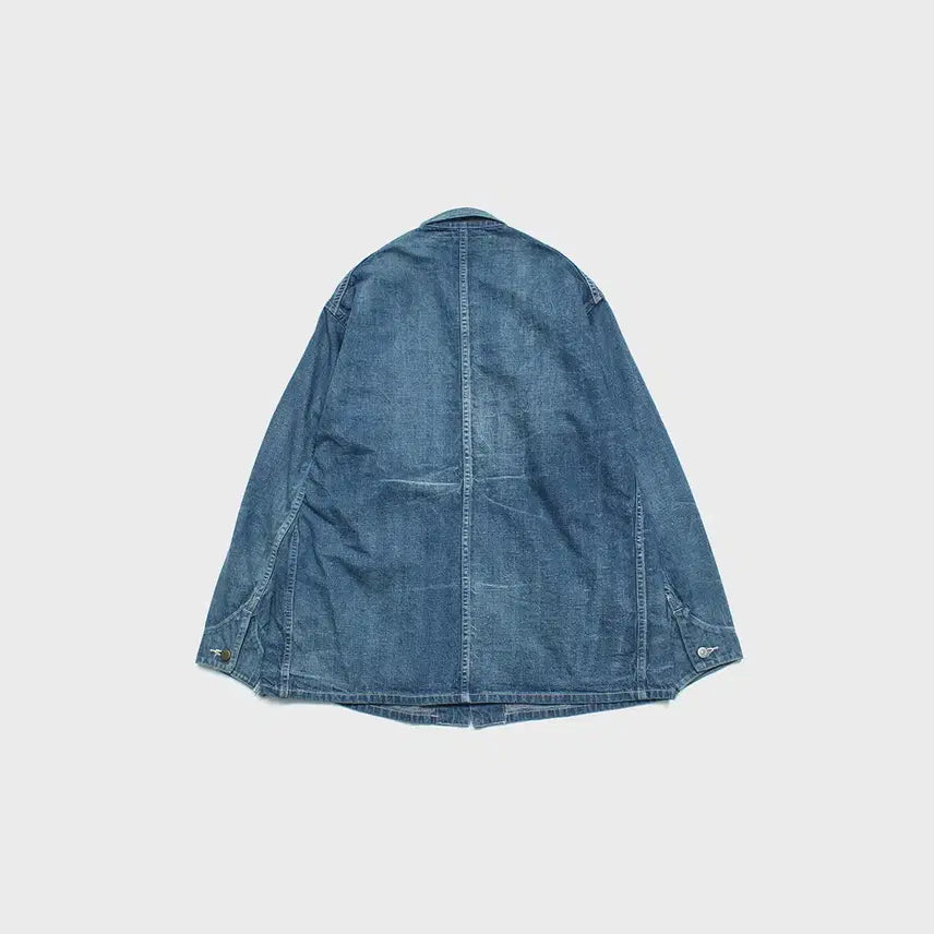 [BUNJANG] KAPTAIN SUNSHINE New Manual Denim Chore Jacket / KAPTAIN SUNSHINE x New Manual 캡틴선샤인 커버올