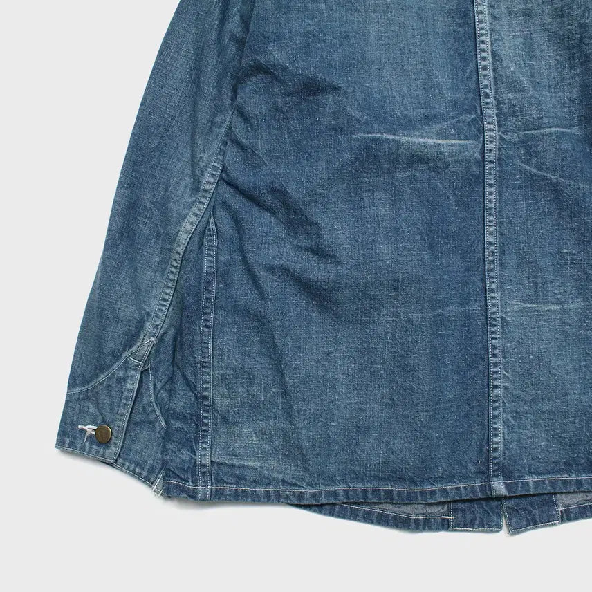[BUNJANG] KAPTAIN SUNSHINE New Manual Denim Chore Jacket / KAPTAIN SUNSHINE x New Manual 캡틴선샤인 커버올