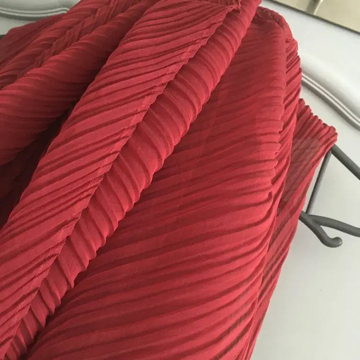 [BUNJANG] Pleats Please Neck Warmer Shawl / 플리츠플리즈 넥워머숄