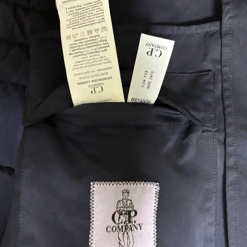 [BUNJANG] CP Company Micro K Hood Lens Jacket Total Eclipse Blue XL / CP컴퍼니 마이크로 케이 후드 렌즈 자켓 토탈 이클립스 블루 xl