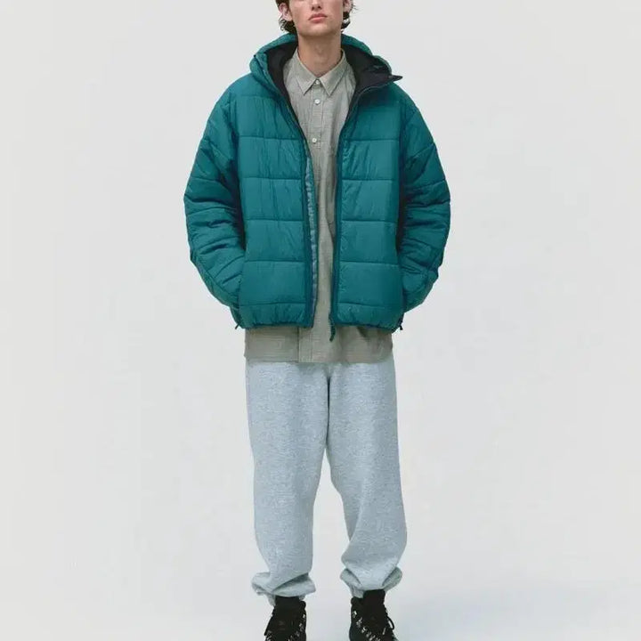 [BUNJANG] Daiwapier Reversible Lightweight Down Jacket / 다이와피어 리버시블 경량패딩