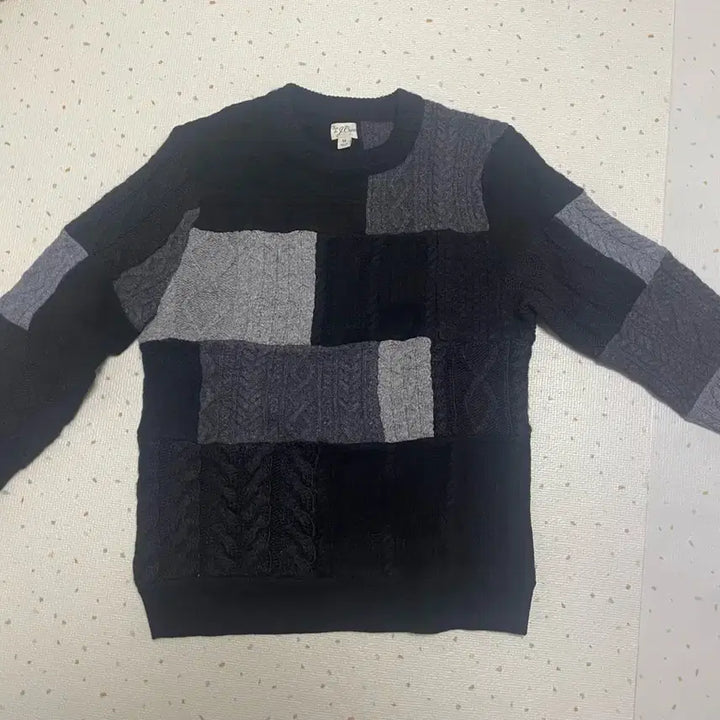 [BUNJANG] J.Crew Patchwork Cable Knit / 제이크루 패치워크 케이블 니트 M사이즈
