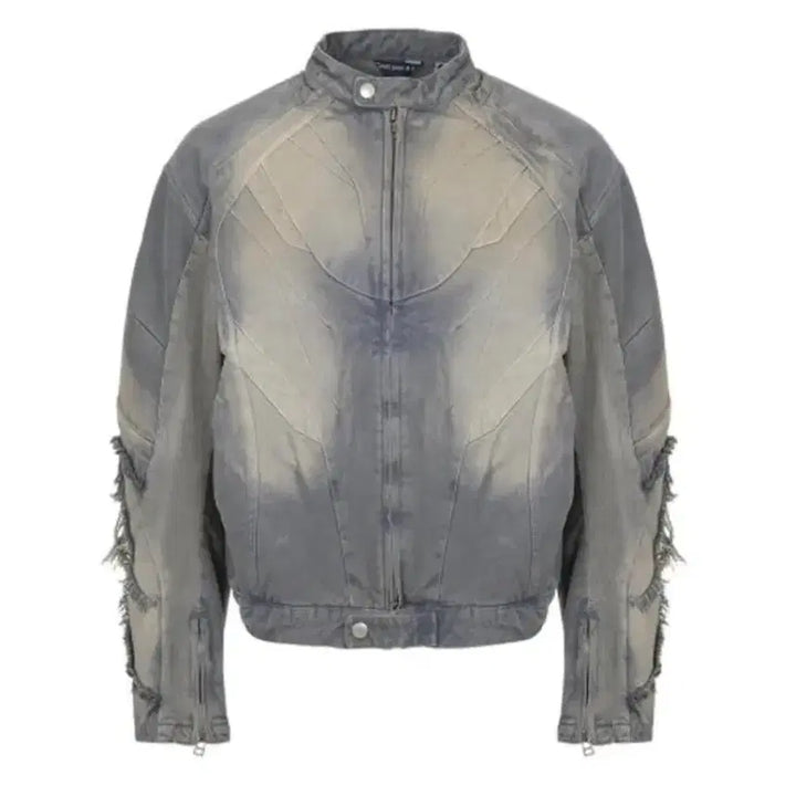 [BUNJANG] Cost Per Kilo V4 Motor Jacket Indigo Grey / 코스트퍼킬로 V4모터자켓 인디고 그레이