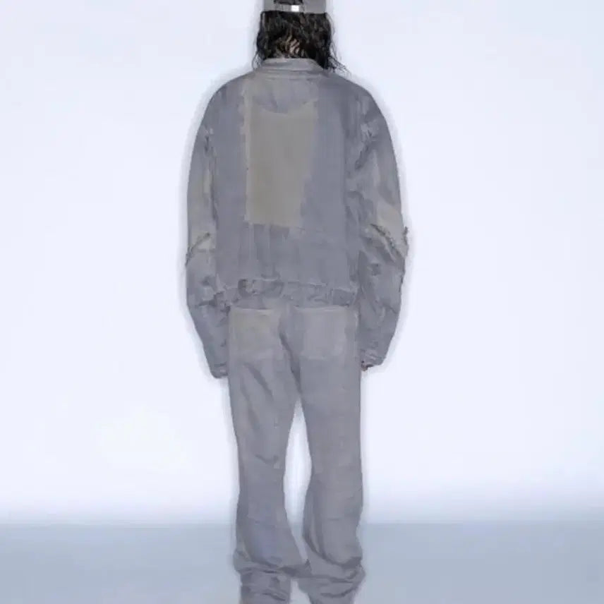 [BUNJANG] Cost Per Kilo V4 Motor Jacket Indigo Grey / 코스트퍼킬로 V4모터자켓 인디고 그레이