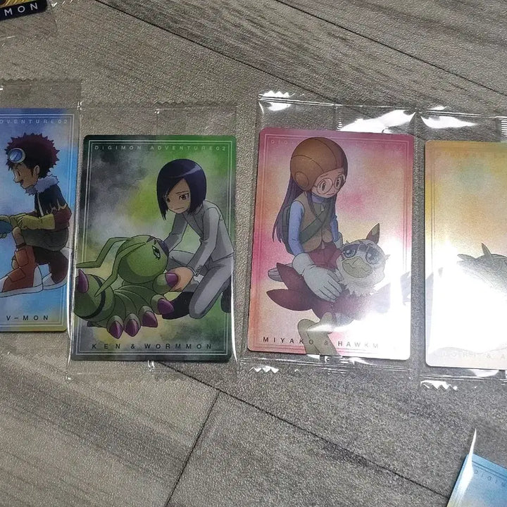 [BUNJANG] Digimon Visual Art Wafer Card Set / 디지몬 비주얼 아트카드 웨하스 카드 판매
