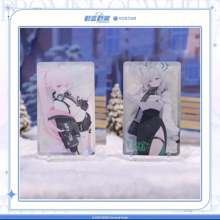 [BUNJANG] Blue Archive Promise White Acrylic Quicksand / [예약공구] 블루아카이브 공식 Promise White 아크릴 퀵샌드