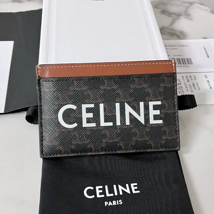 [BUNJANG] Celine Logo Card Wallet / [S급/정품] 셀린느 로고 카드지갑