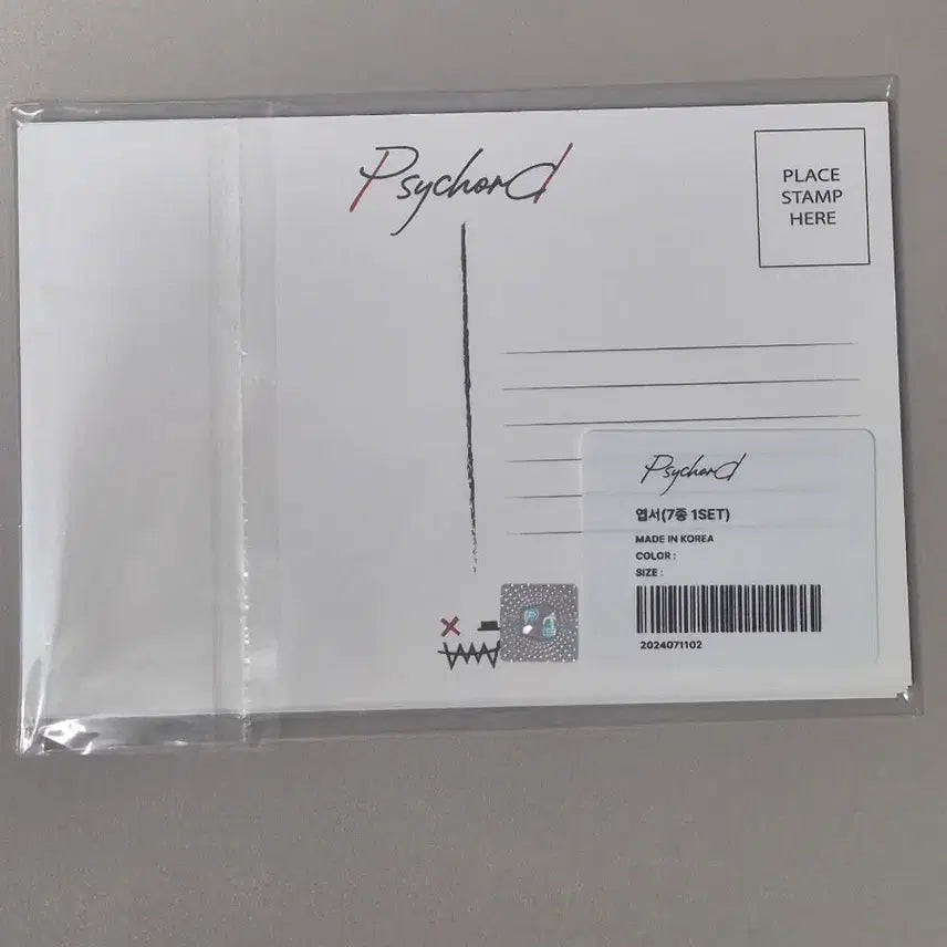 [BUNJANG] PSYCHOD DECISION 7-Piece Postcard Set / 싸이코드 DECISION 팝업 엽서 7종