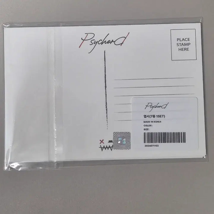 [BUNJANG] PSYCHOD DECISION 7-Piece Postcard Set / 싸이코드 DECISION 팝업 엽서 7종