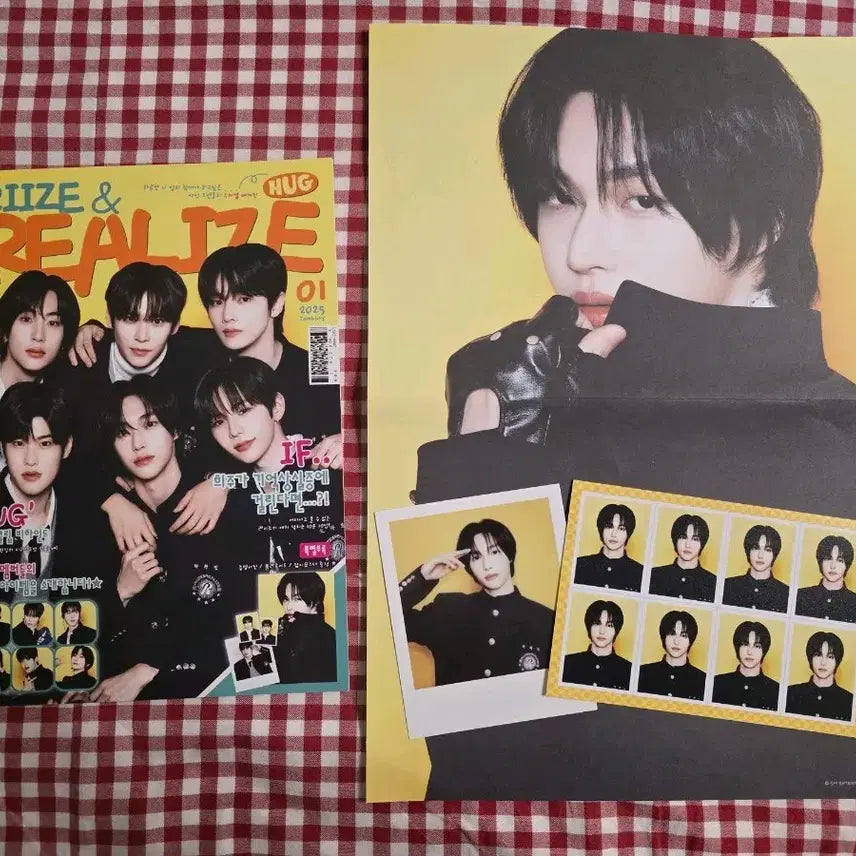 [BUNJANG] RIIZE &amp; REALIZE HUG Magazine + Photocard / 라이즈 RIIZE &amp; REALIZE HUG 매거진 + 증사