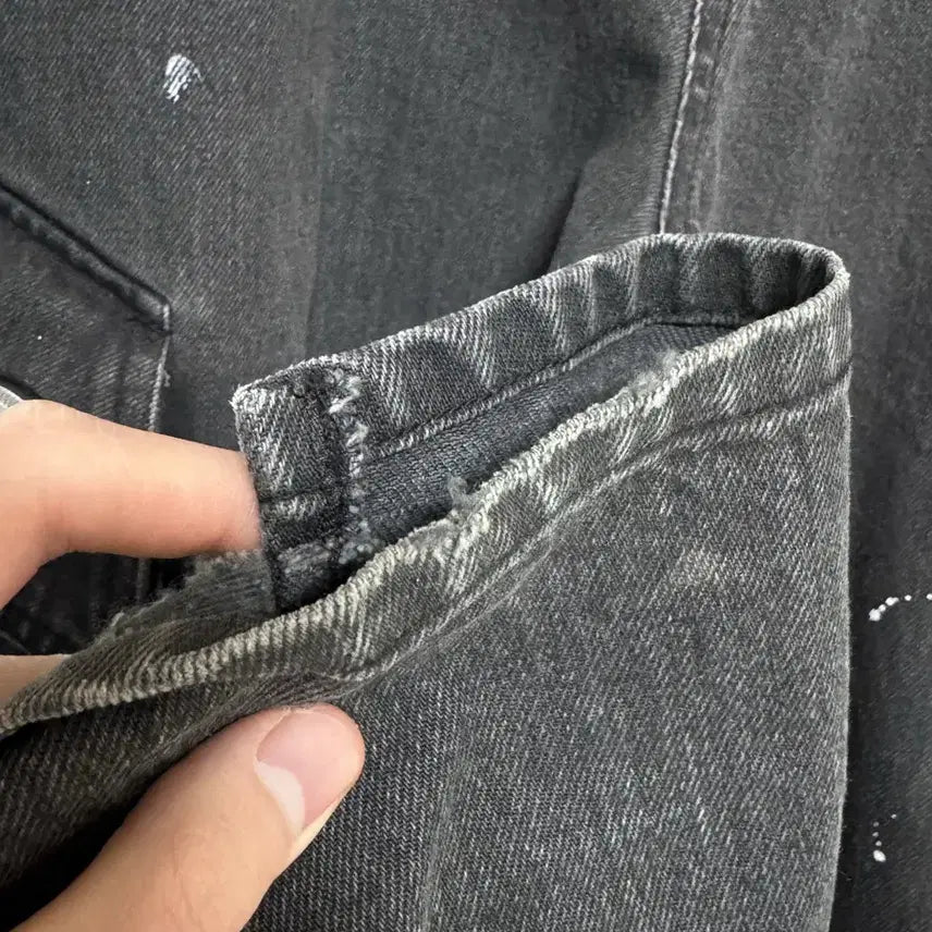 [BUNJANG] cmmawear gaia Denim Cargo Pants / 커마웨어 gaia denim cargo pants / cmmawear