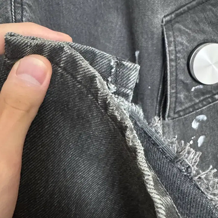 [BUNJANG] cmmawear gaia Denim Cargo Pants / 커마웨어 gaia denim cargo pants / cmmawear