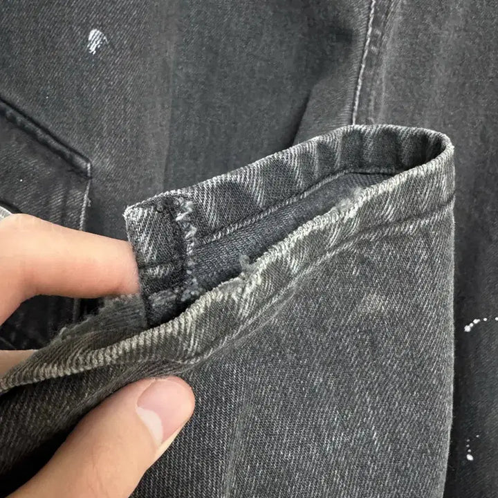 [BUNJANG] cmmawear gaia Denim Cargo Pants / 커마웨어 gaia denim cargo pants / cmmawear