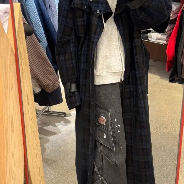 [BUNJANG] cmmawear gaia Denim Cargo Pants / 커마웨어 gaia denim cargo pants / cmmawear