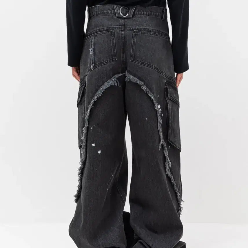 [BUNJANG] cmmawear gaia Denim Cargo Pants / 커마웨어 gaia denim cargo pants / cmmawear