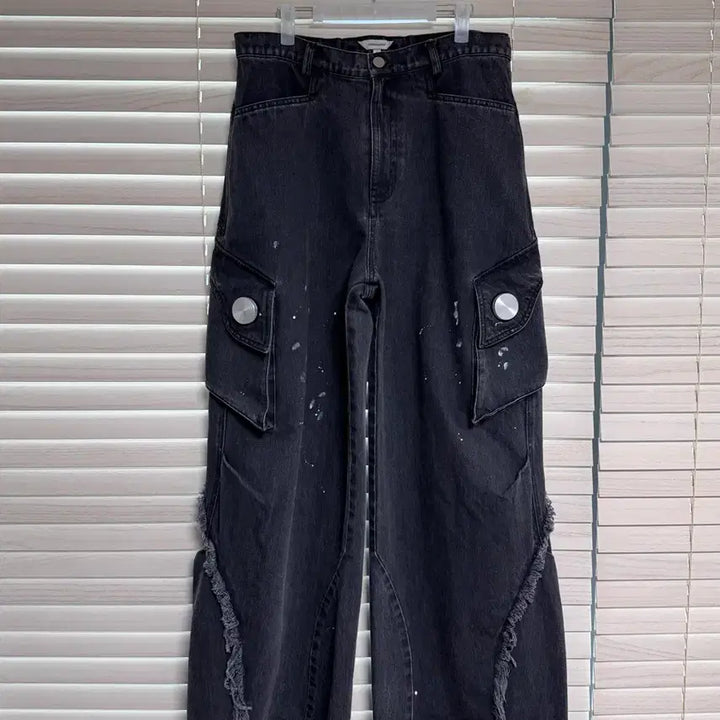 [BUNJANG] cmmawear gaia Denim Cargo Pants / 커마웨어 gaia denim cargo pants / cmmawear