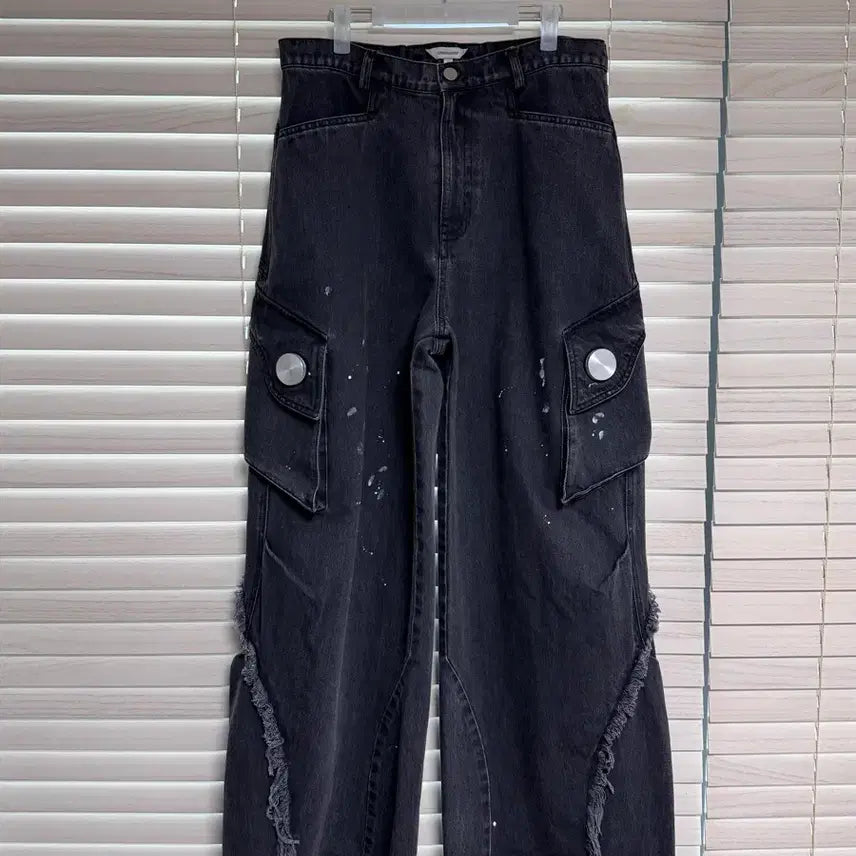 [BUNJANG] cmmawear gaia Denim Cargo Pants / 커마웨어 gaia denim cargo pants / cmmawear